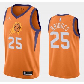 Män Phoenix Suns Tröja Mikal Bridges 25 2020-2021 Jordan Brand Statement Edition Swingman
